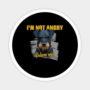 Dog Angry Meme Magnet